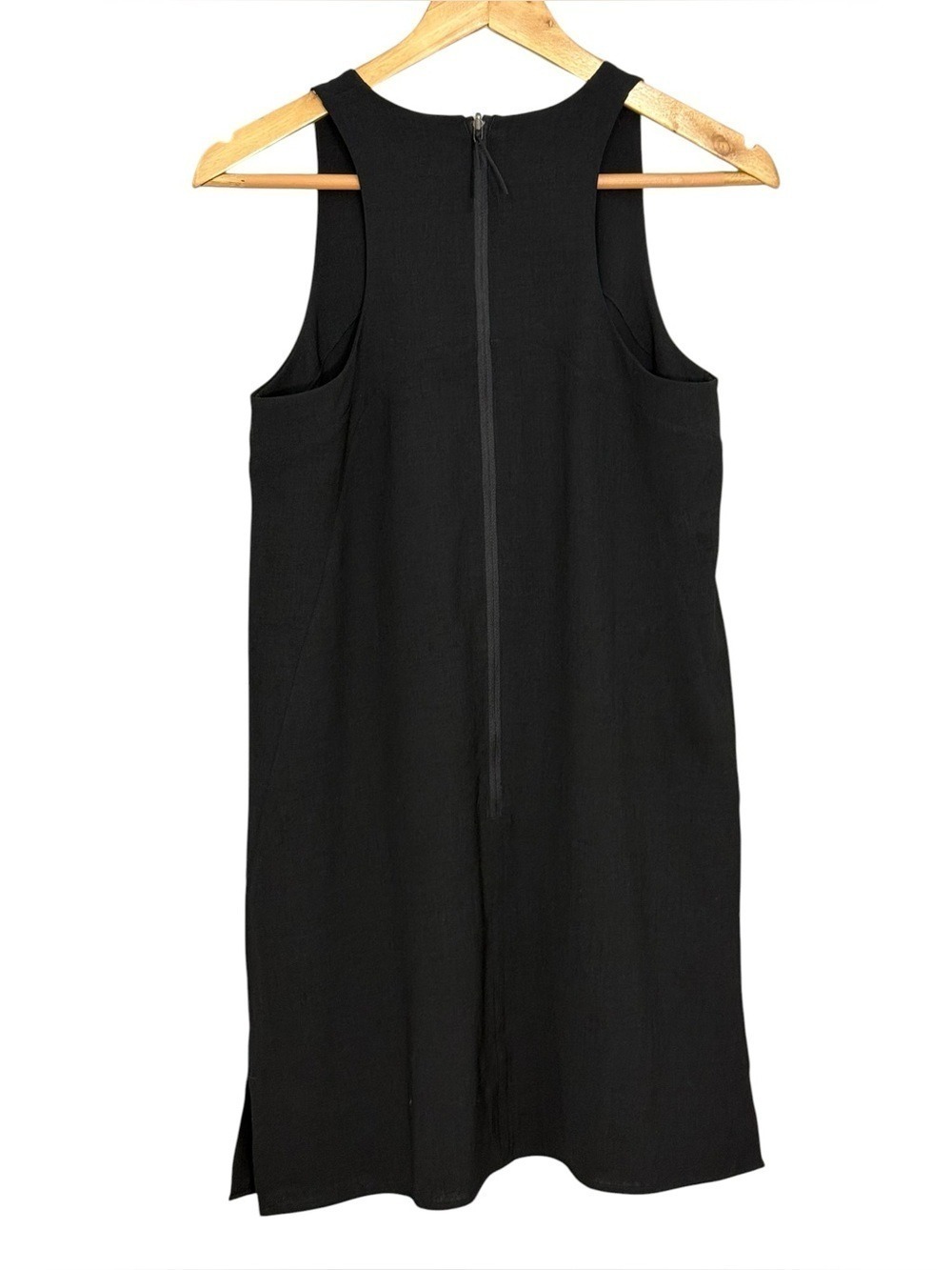 Lululemon Shift in Time Rare Sleeveless Shift Dress Black Size 4 Pockets - Picture 4 of 15